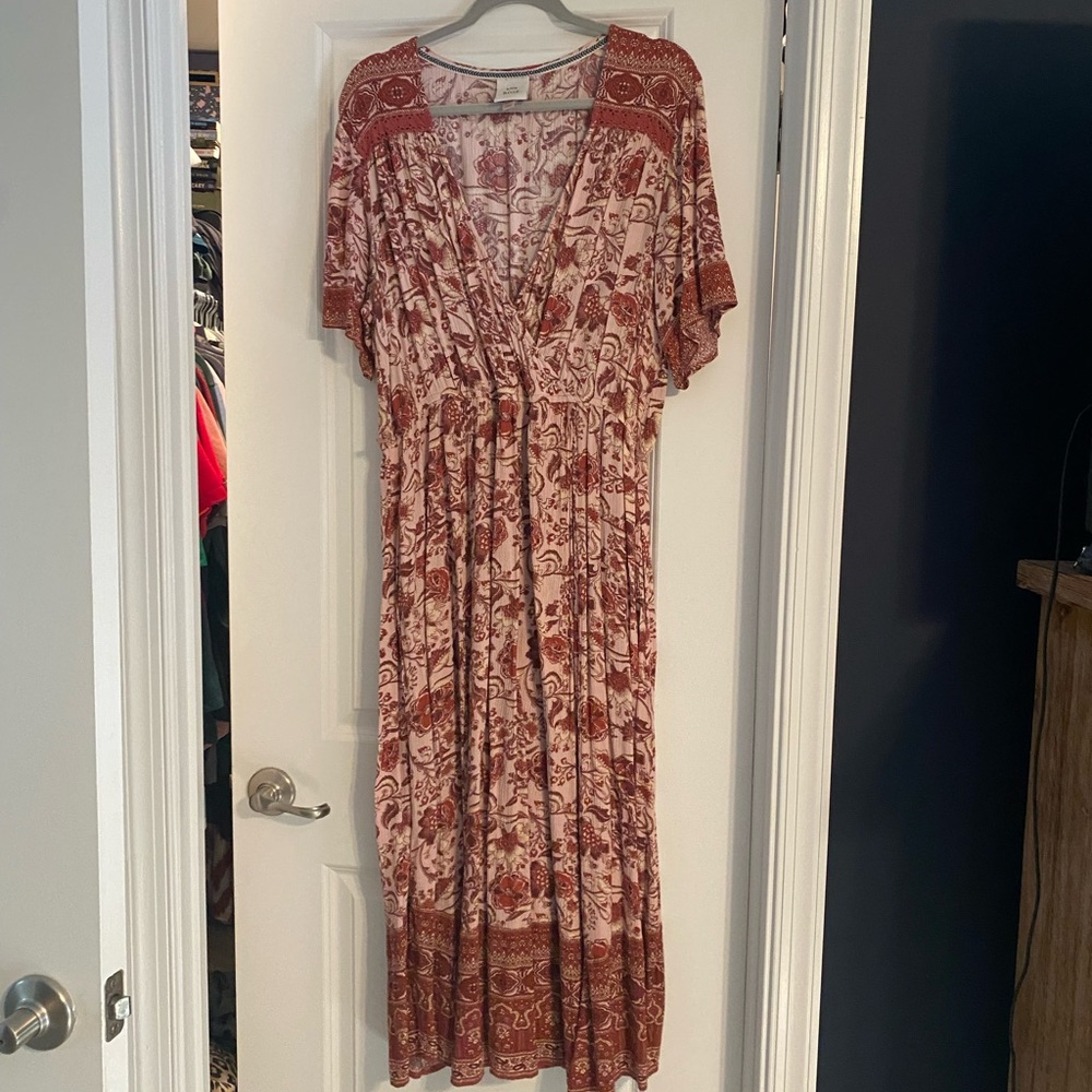 Short sleeve Maxidress